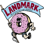 The Landmark restaurant and bakery logo